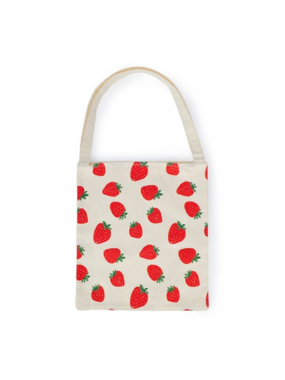 New! Strawberry Print Canvas Tote Bag Summer 2026 Target Bullseye’s Playground
